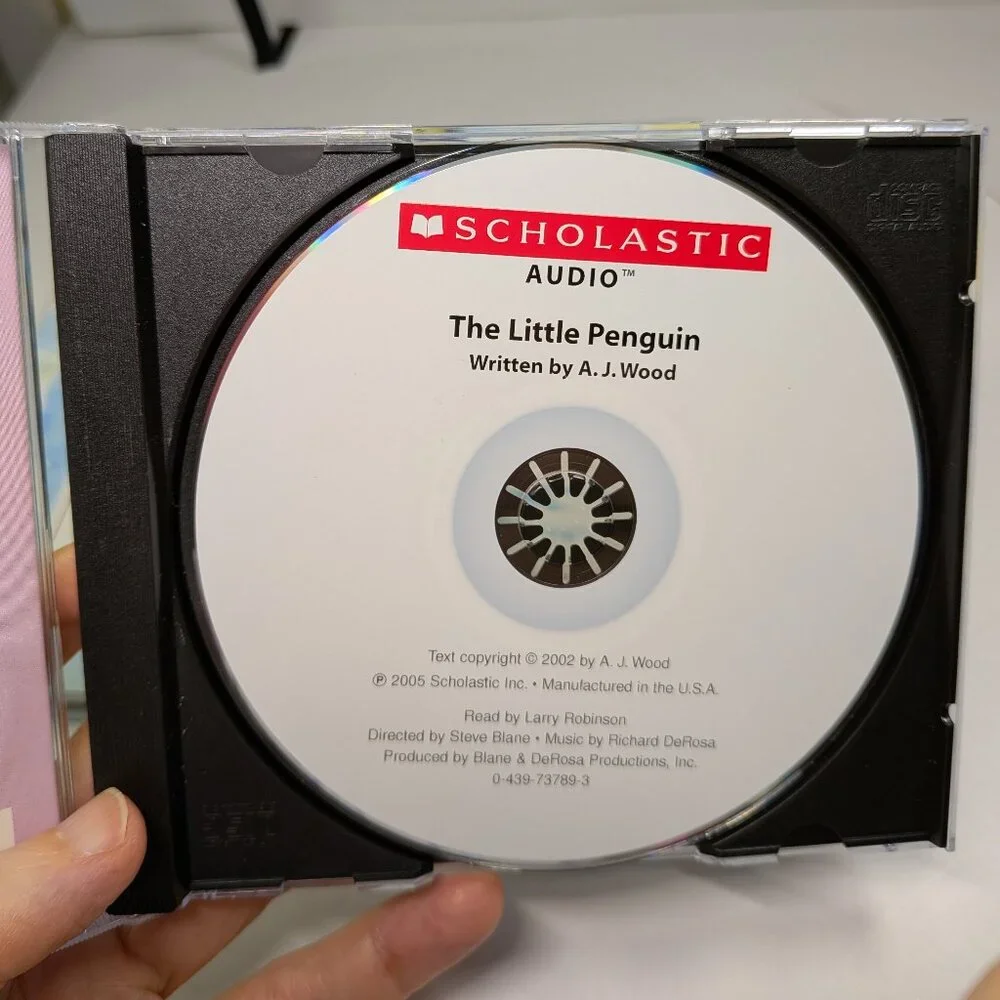 The Little Penguin hardback EMBOSSED book and Audio CD Scholastic